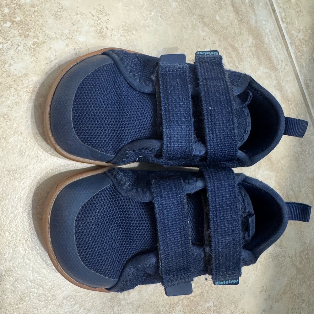 Navy Blue Kids Shoes